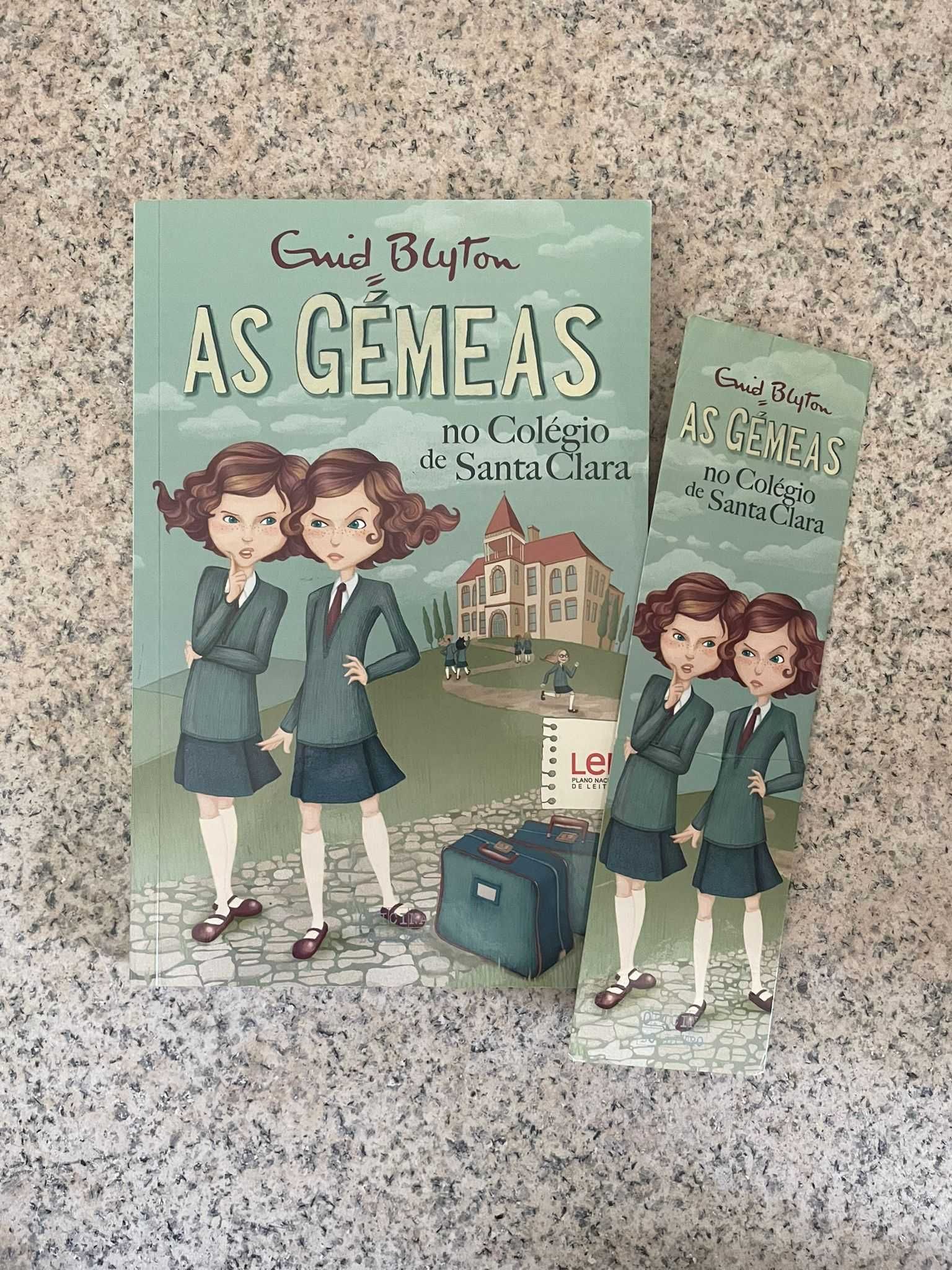 As Gémeas no colégio de Santa Clara (vol. 1), de Enid Blyton