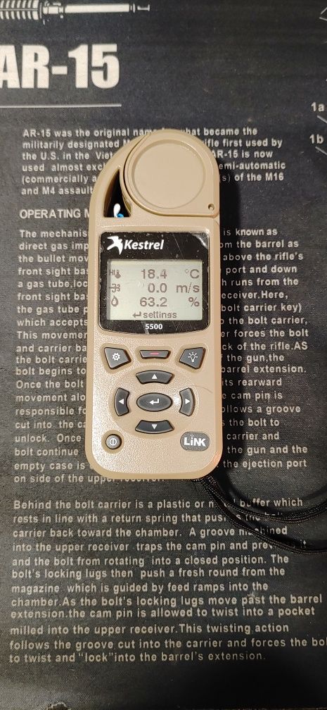 Метеостанція Kestrel 5500 Weather Meter