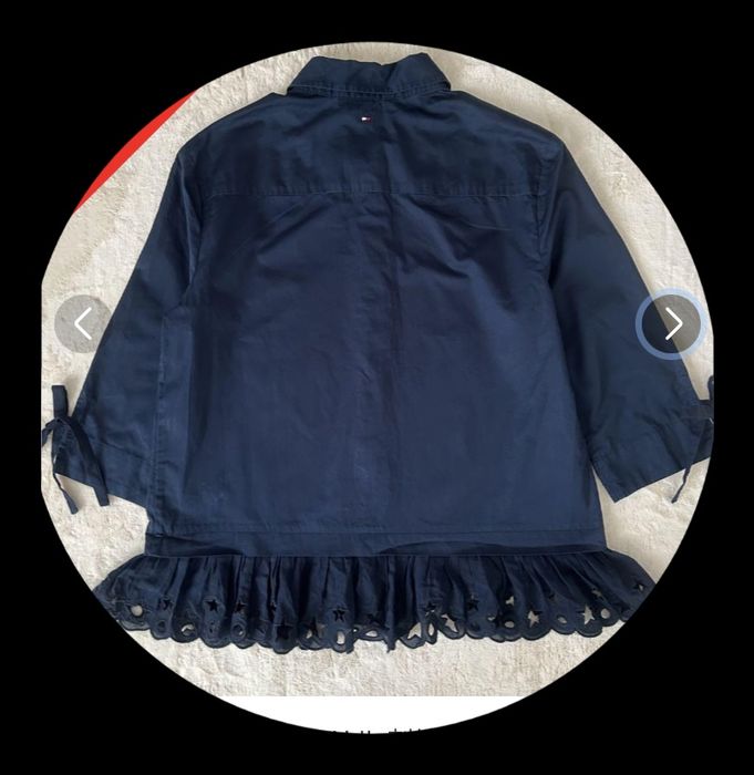 Tommy Hilfiger granatowa koszula S