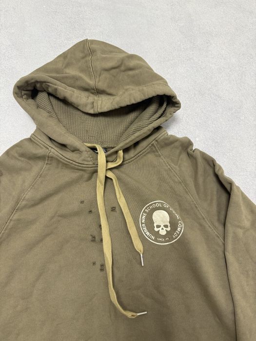 худи Number  Nine School hoodie logo M L vetements balenciaga