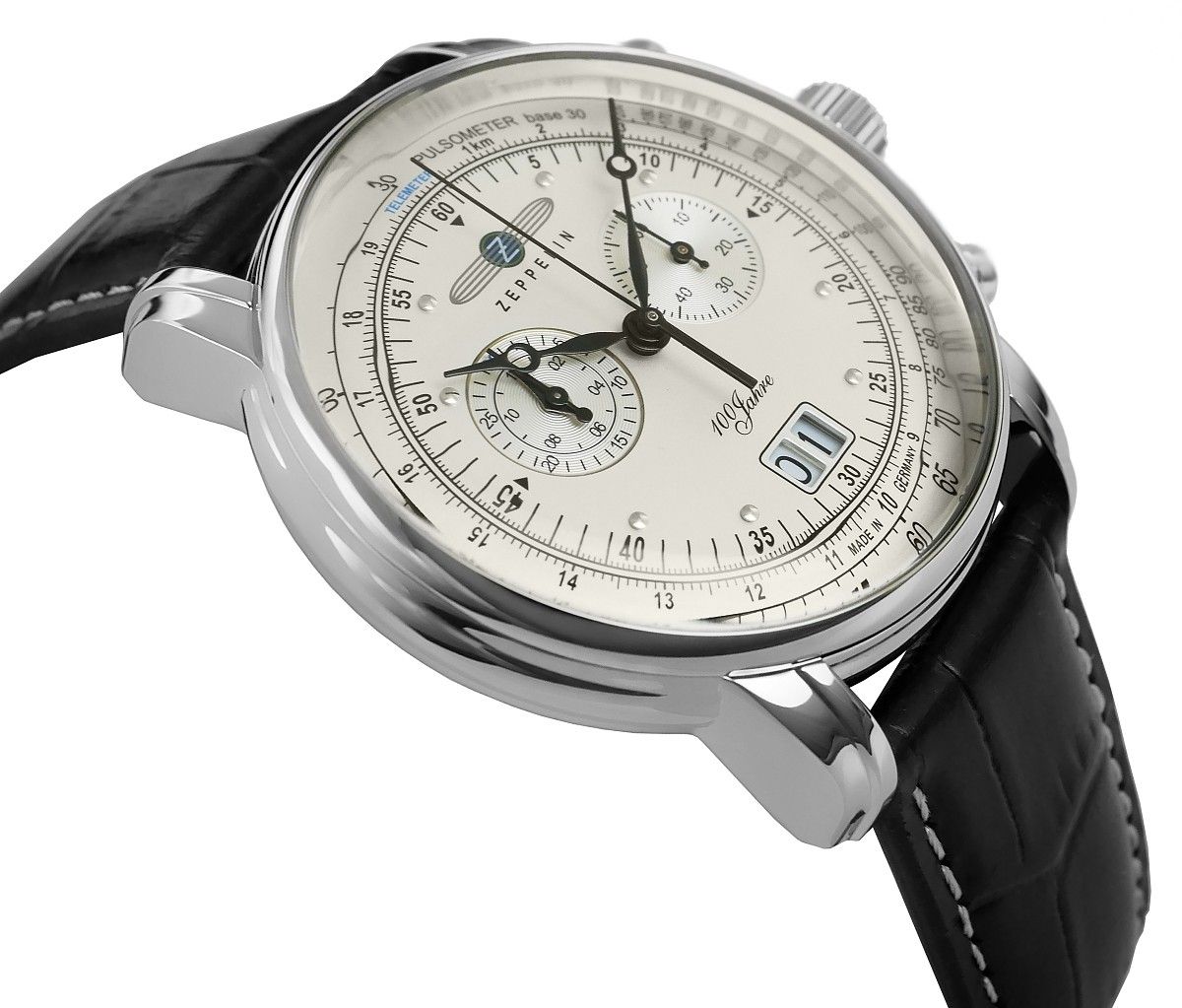 zegarek męski zeppelin 100 yahre 7690-1 + box