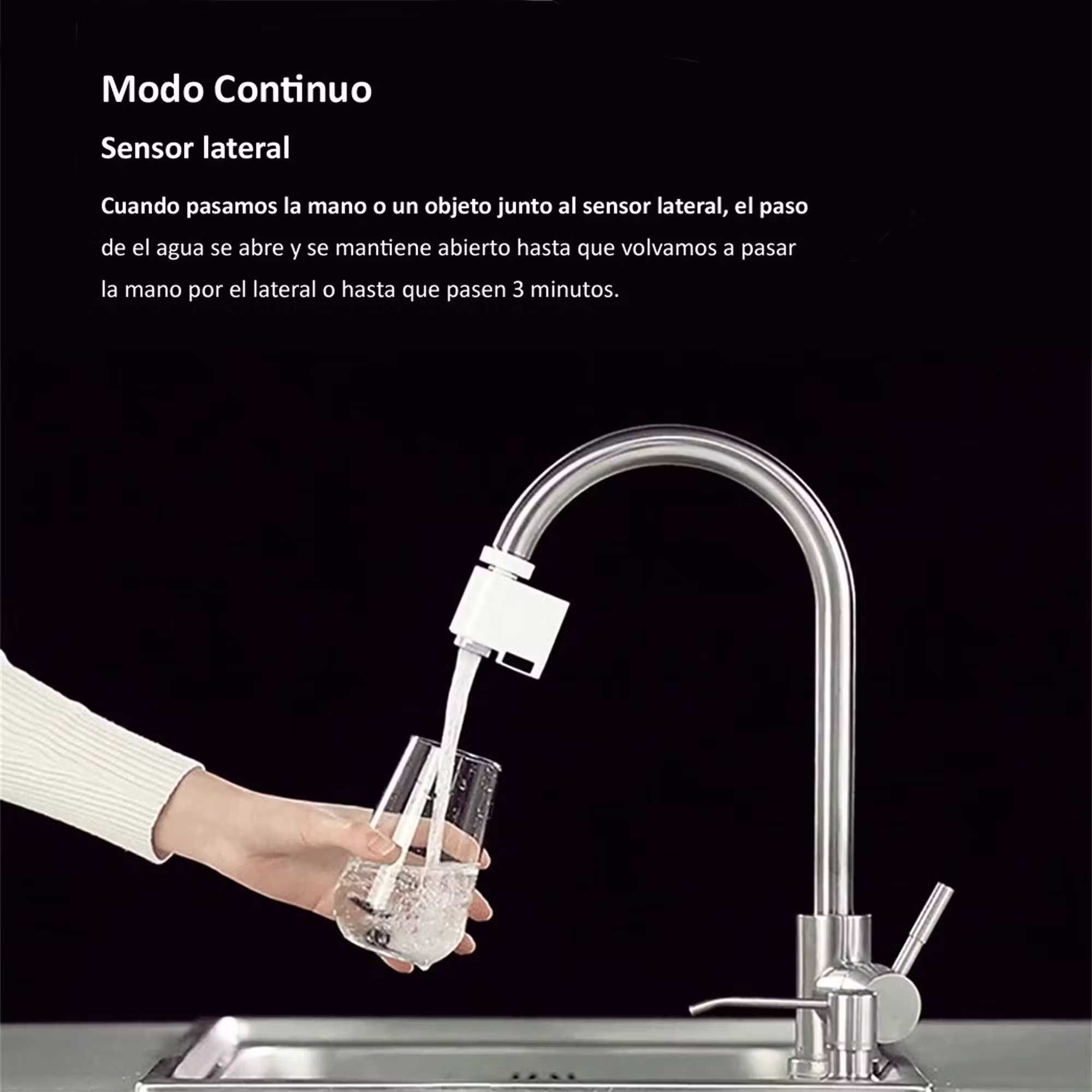 2x Xiaomi Zajia - Sensor automatico para torneira - Poupança água