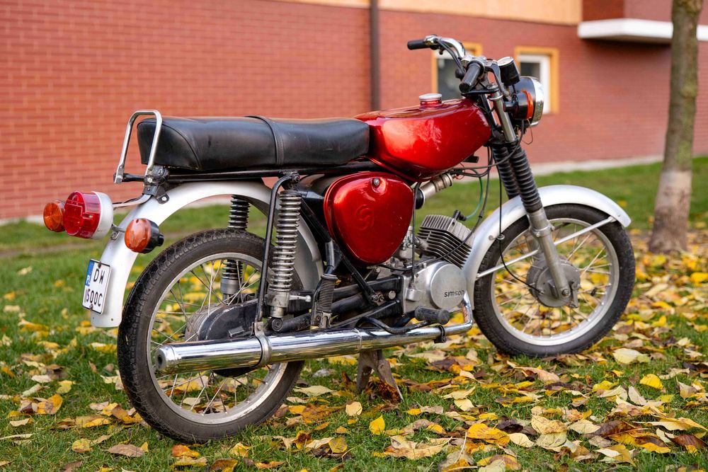 Simson S50 B1 - Garażowany + Papiery