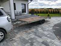 Przyczepka samochodowa quad kosiarka uniwersalna