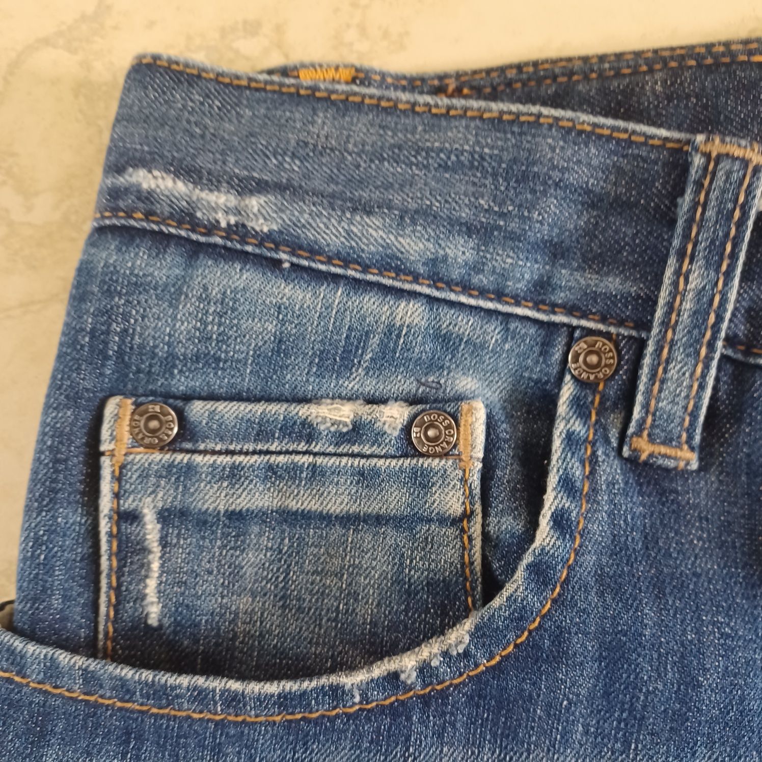 Spodnie jeansowe HUGO BOSS ORANGE 33/32 /86 pas