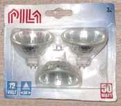 Żarówki Halogenowe Pila GU5.3 12V 50W 36*