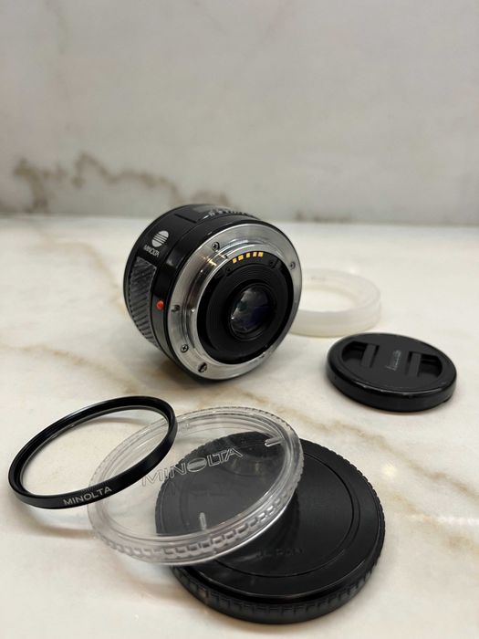 Obiektyw Minolta 28mm 1:2.8 AF idealny do apartów Sony Alpha