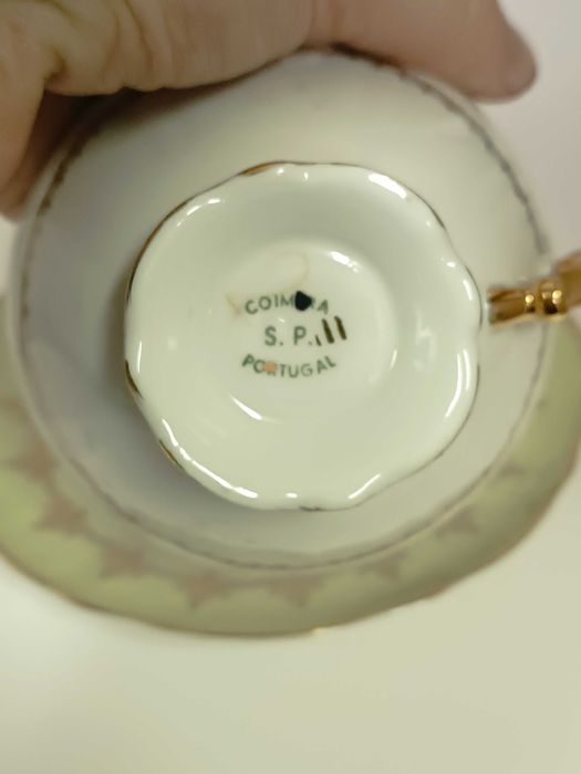 Fabulosa Chavena de chá em Porcelana de Aveiro com Imagens Classicas