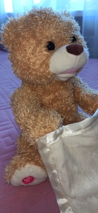 Дитяча інтерактивна іграшка Ведмедик Peekaboo Brown Bear