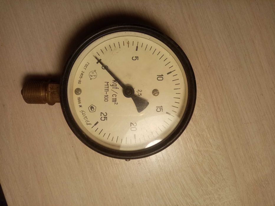 Манометр  МТП-100 0-25 ,0-4,0-6,0-10атм.