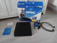Ps4 slim 10 gier pad pudełko okablowanie