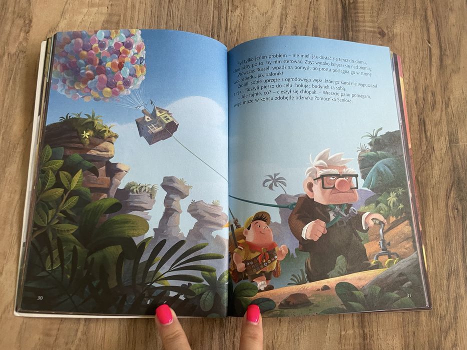 Disney Pixar Odlot książka