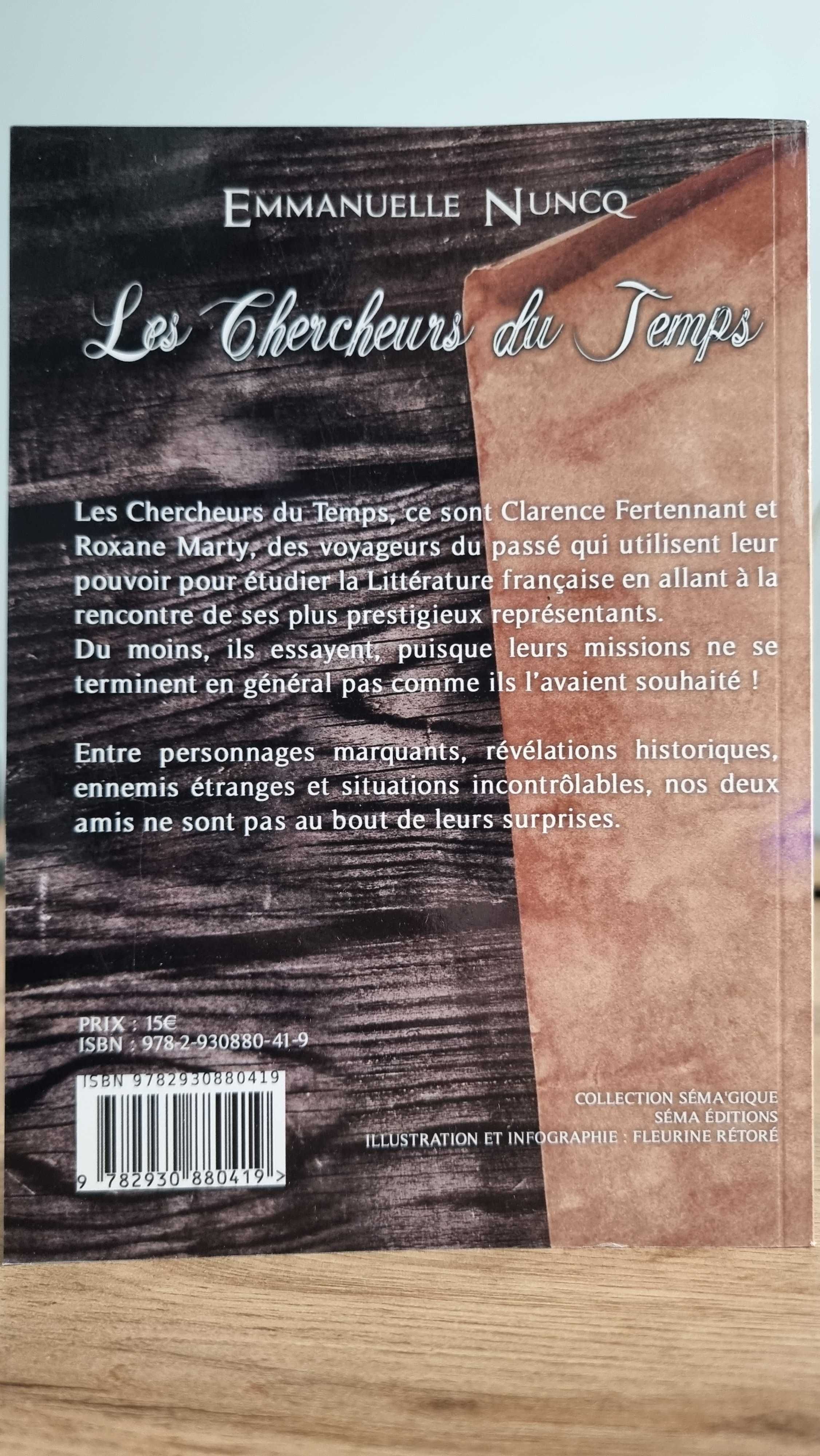 "Les Chercheurs du Temps" - Emmanuelle Nuncq (język francuski)