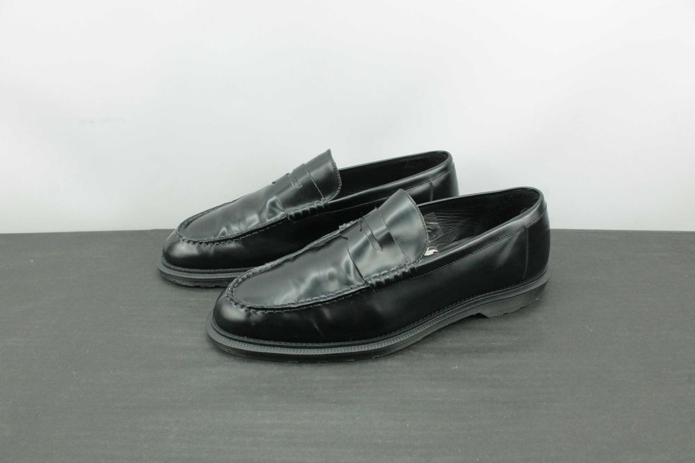 Шикарні шкіряні туфлі лофери Dr.Martens Penton Black Loafers 43 27.5см