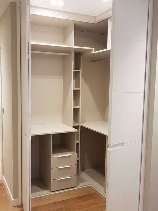 Гардеробні кімнати та шафи-купе від виробника. Эксклюзивні проекти