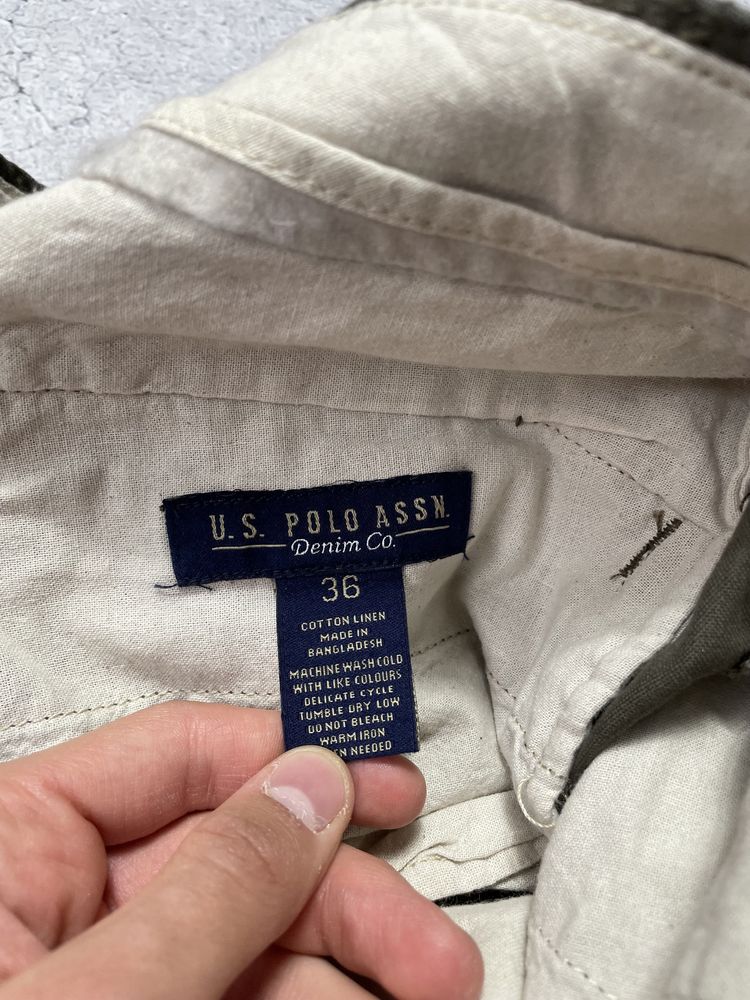 Мужские Карго Шорты Polo Ralph Lauren U.S Polo ASSN,Оригинал,XL