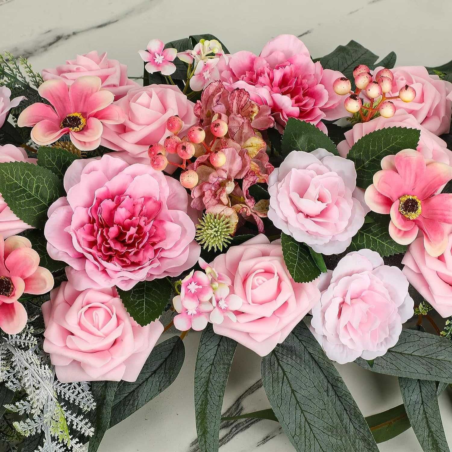 Nowy flowerbox / sztuczne kwiaty /dekoracja /kompozycja/ ozdoba !3546!