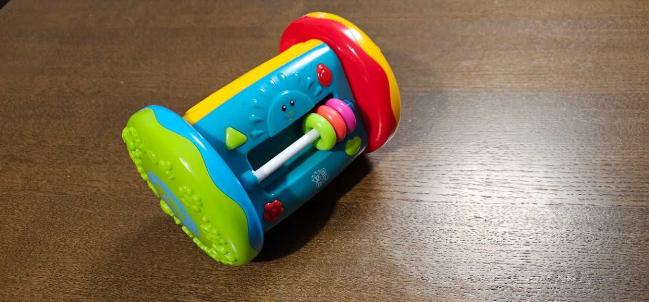 Zabawka roller wałek z lusterkiem grająca nakręcana