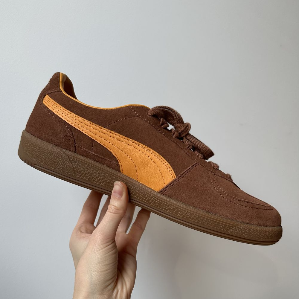 Brązowe męskie buty PUMA PALERMO 27,5cm 42.5