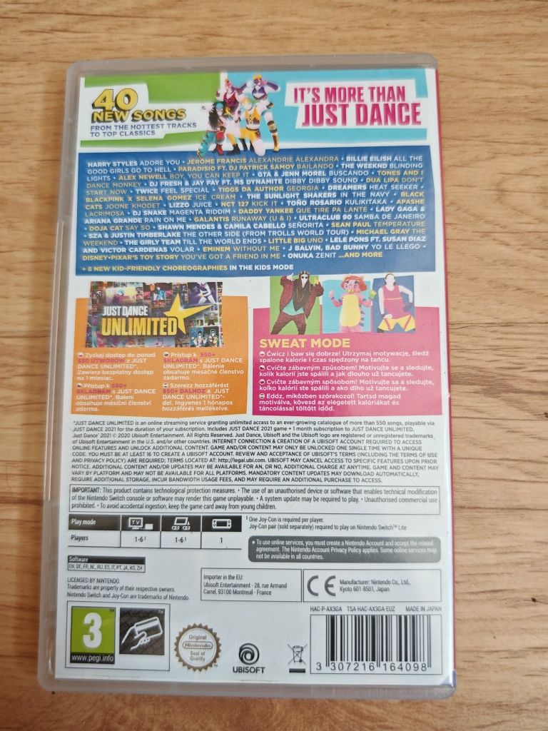 Just dance 2021 Nintendo Switch
