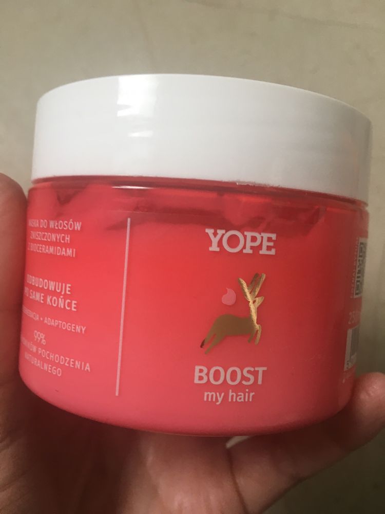 Maska regenerująca i odżywcza Yope boost my hair