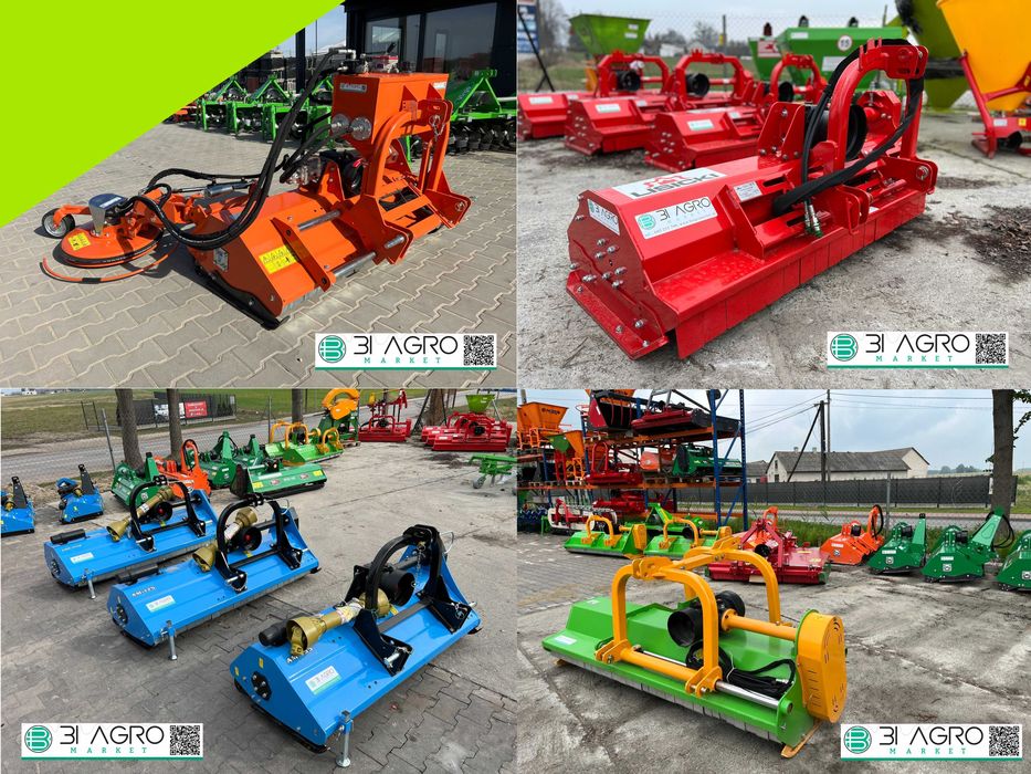 Kosiarka bijakowa 1.2 - 2.0 - 2.4m młotek 700g POLSKA mulczer Lisicki