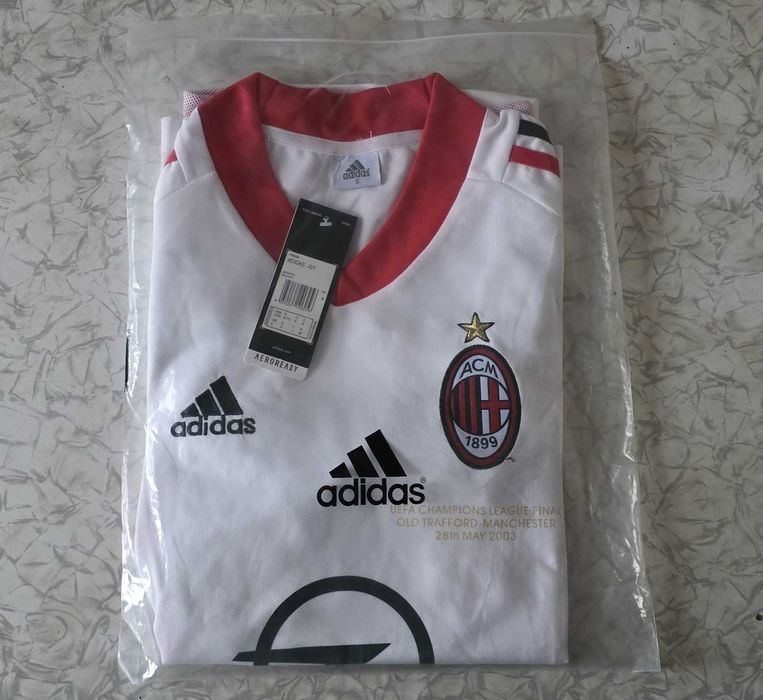 Футболка Шевченко Мілан фінал ЛЧ 2003 AS Milan Shevchenko