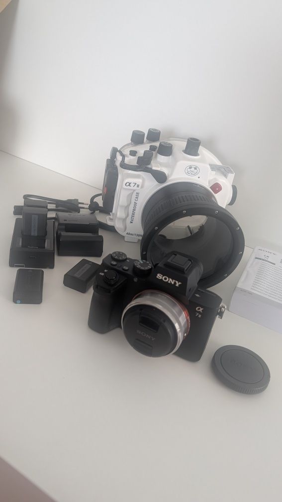 Sony A7II z zestawem podwodnym