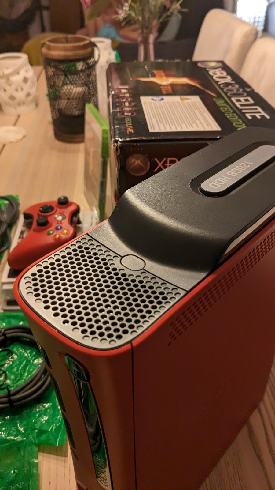 Consola Xbox 360 Resident Evil Edition (Imaculada - Rara)