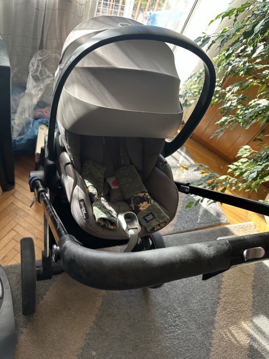 Cybex Priam- komplet (gondola, spacerówka, siedzonko,oryginal. dodatki