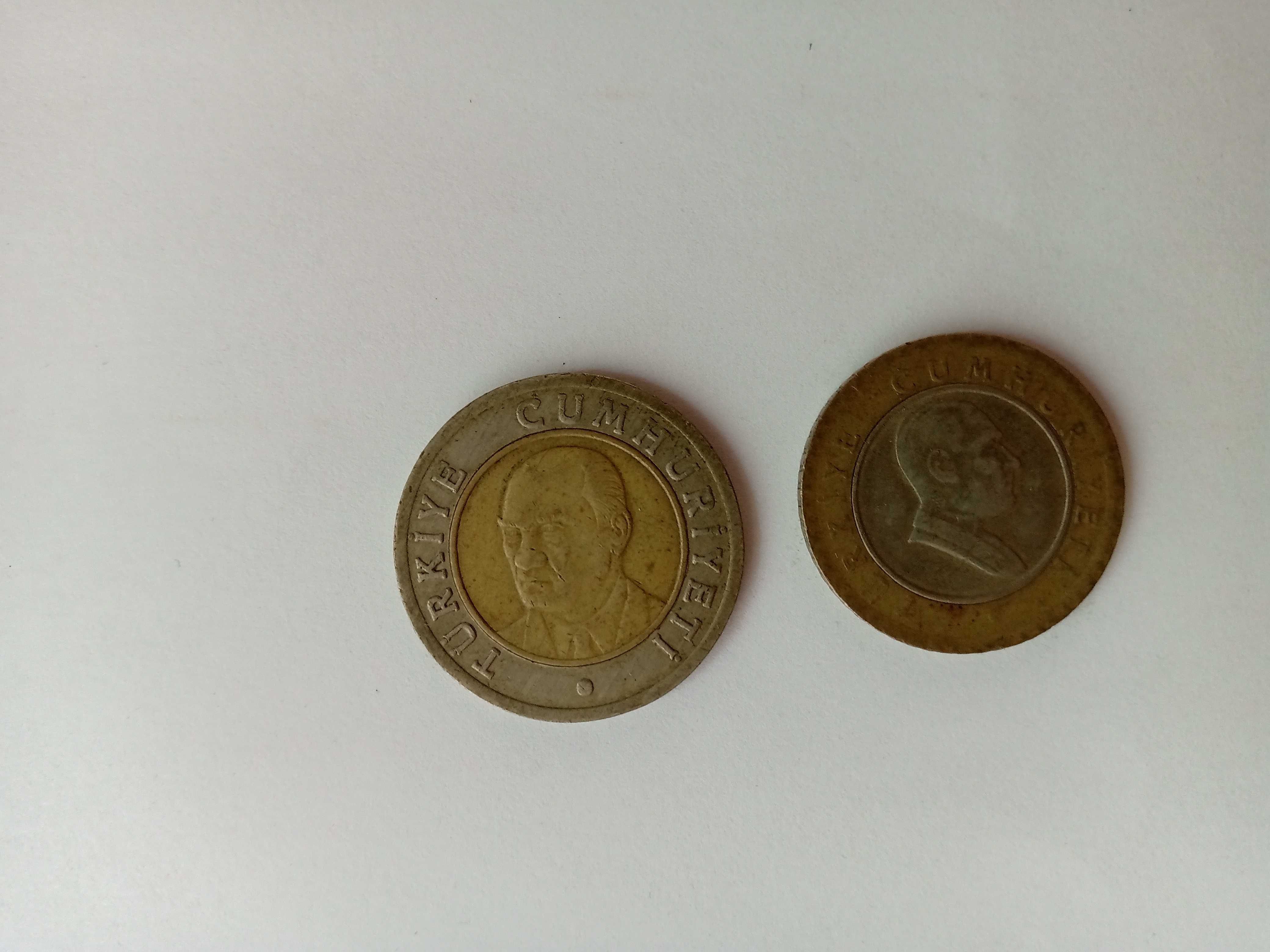 Турецкие монеты Лиры 2005