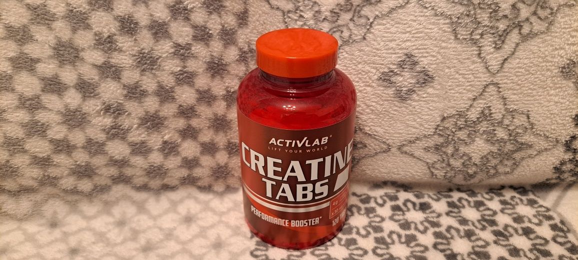 Nowe Opakowanie Creatine Tabs Activlab 120 Tabletek 216g