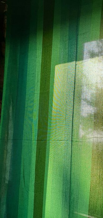 Zasłony długie Nowe odcienie zieleni pasy