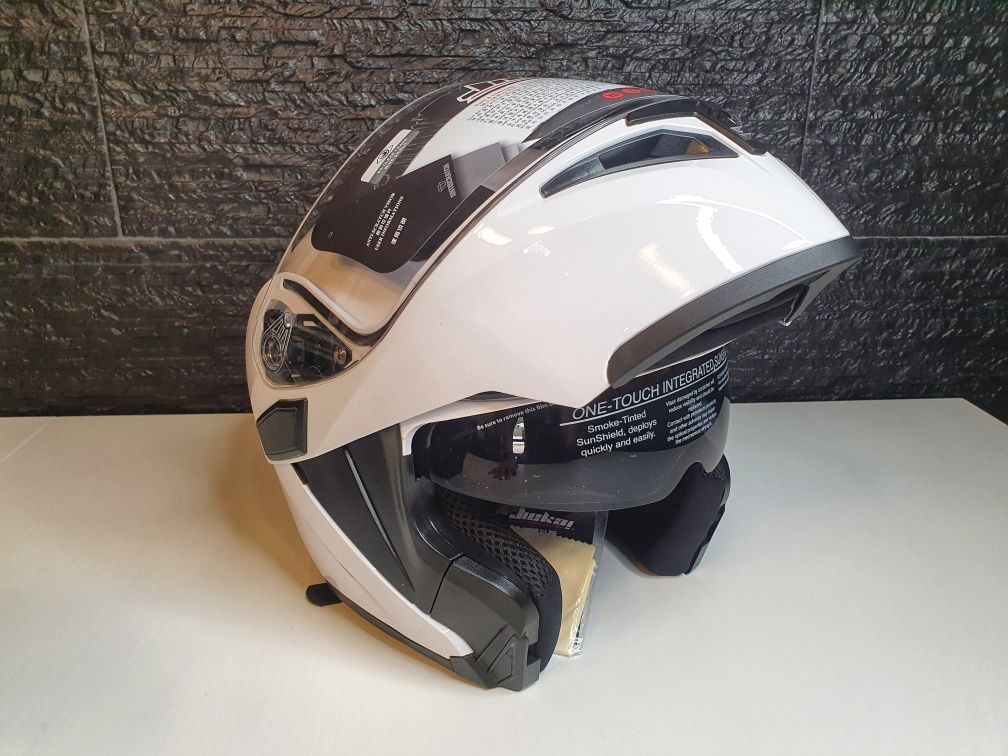 (NOVO) CAPACETE Modular Integral  Mota Scooter PCX Honda Forza