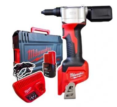 Milwaukee M12 BPRT-202X Nitownica 2 szt akumulatora 2.0 Ah, walizka