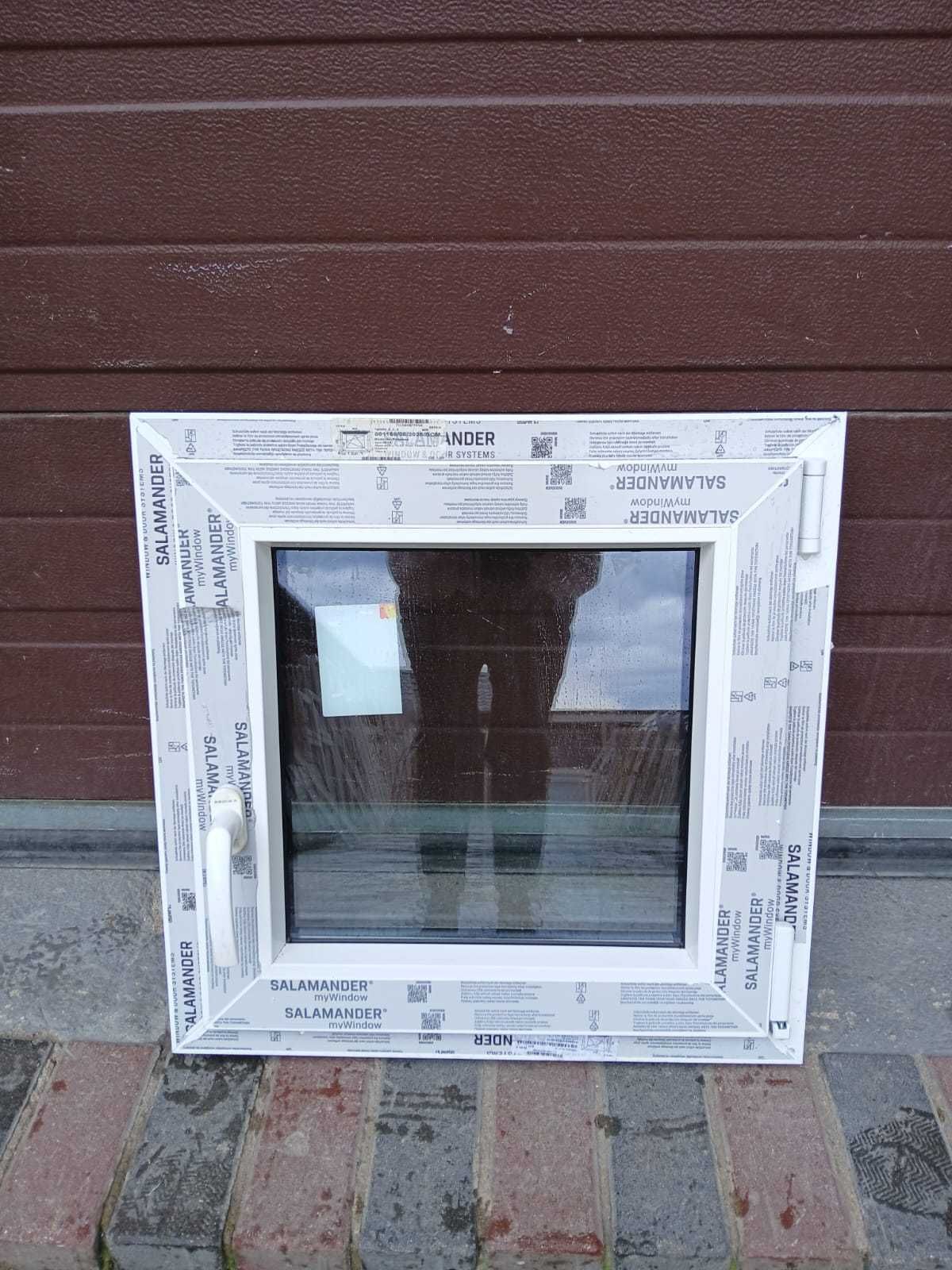 Nowe okno 60x60 małe do piwnicy domu garażu pcv okna DOWÓZ CAŁY KRAJ