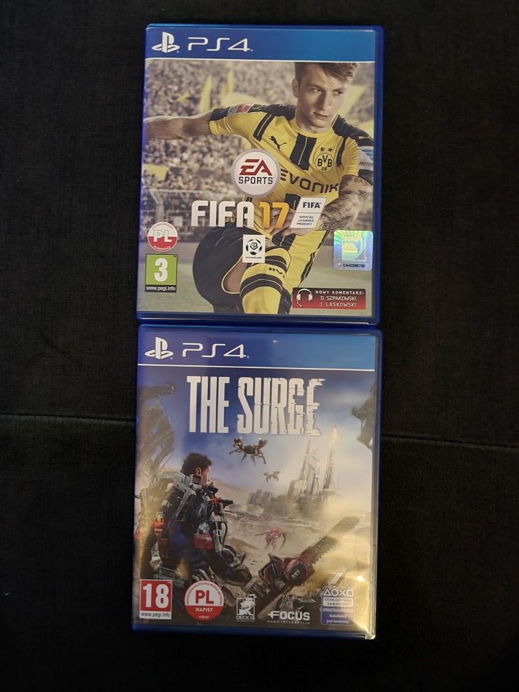 Gry na PS4 zestaw 2 sztuk