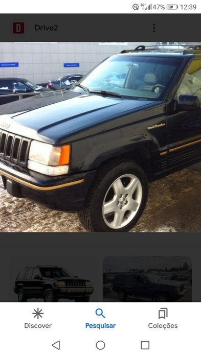 Vendo capô e guarda lamas de jeep grand Cherokee