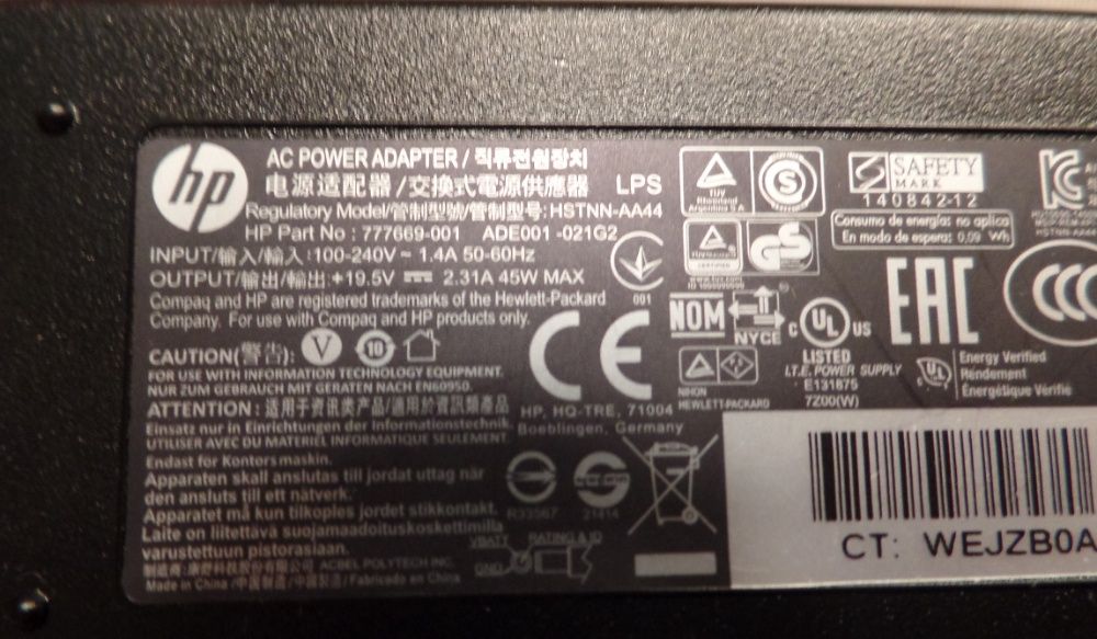 Carregador Original HP (930)