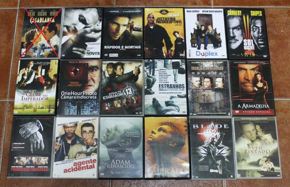 Filmes originais em DVD (COMO NOVOS)