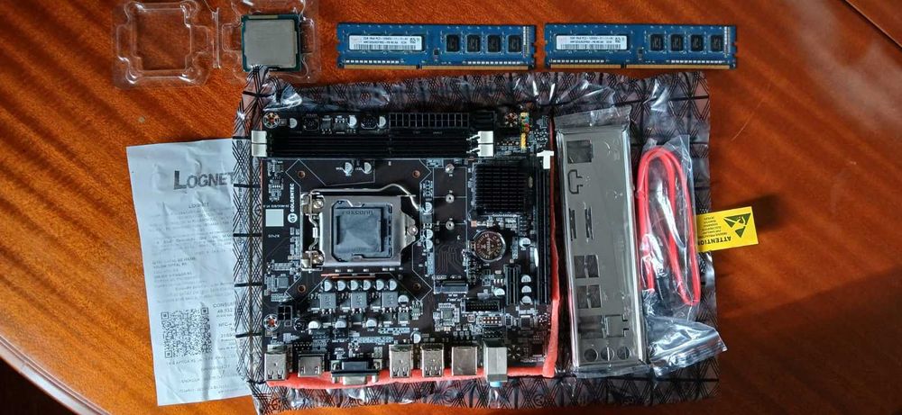 Kit Intel i5 + Placa mãe + memória 4gb