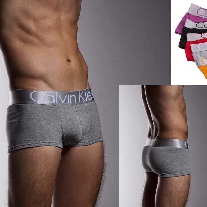 Чоловічі боксери Calvin серії Steel. Мужские трусы, нижнее белье