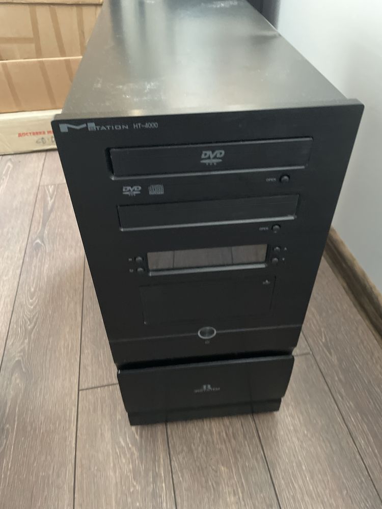 Корпус для мультімедійного ПК 3r system HT-4000 Black ATX.