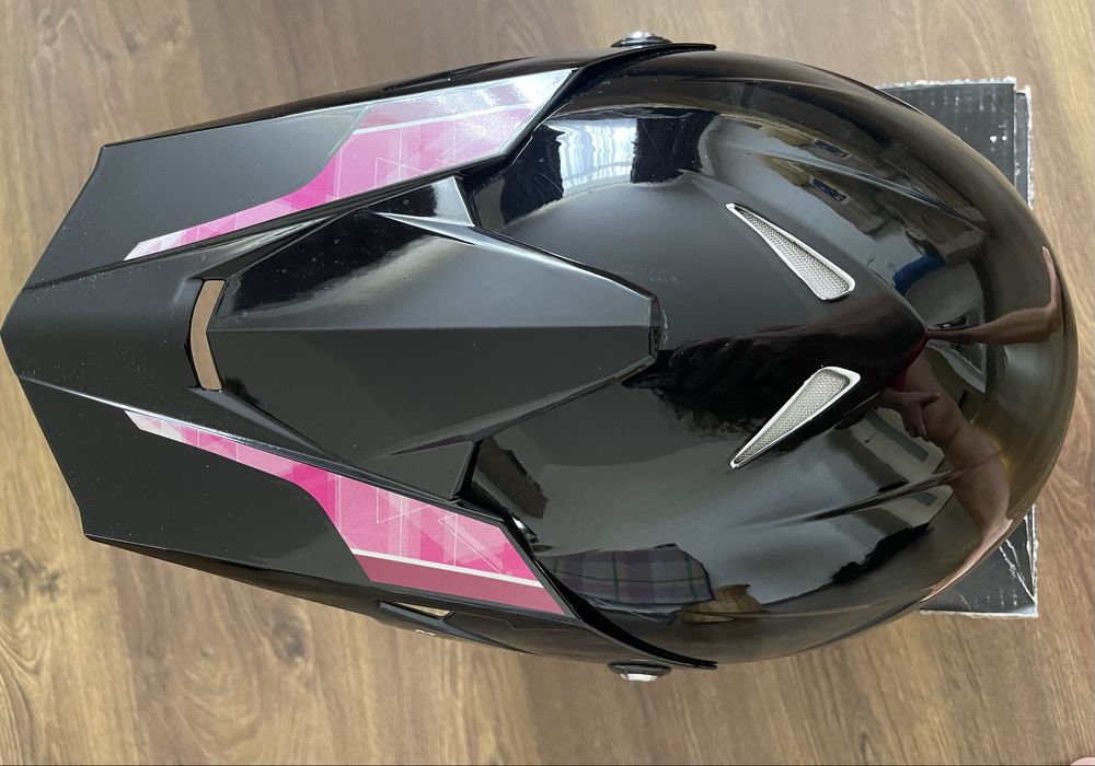 Продам новий мотошолом BRP Enduro, рожевий (оригінал)