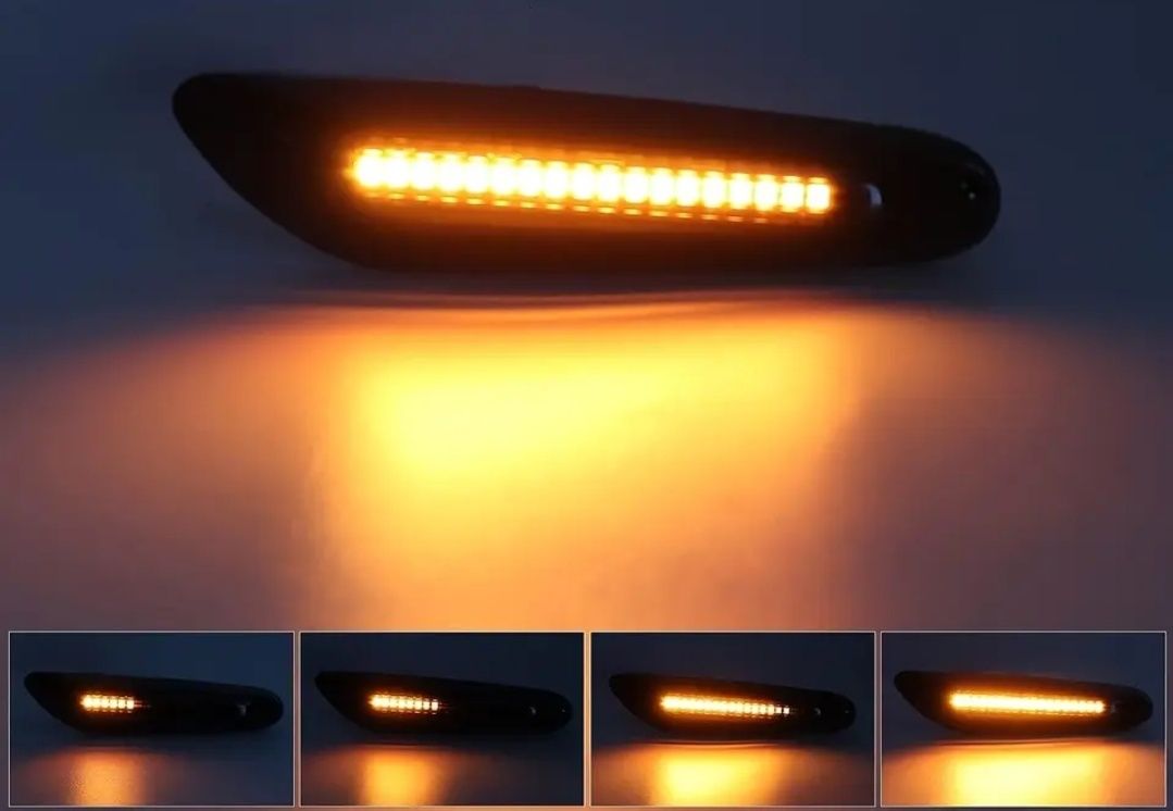 Piscas laterais led bmw