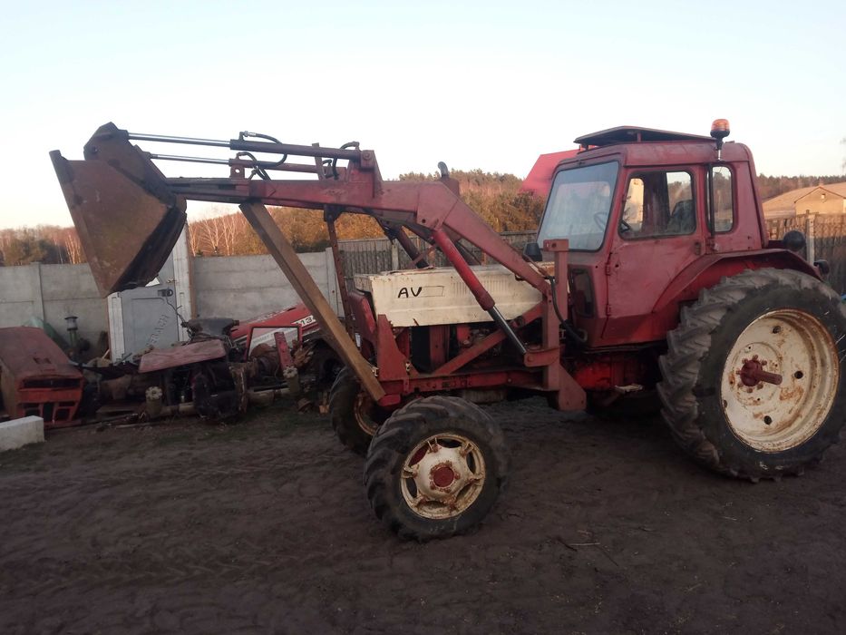 MTZ 82 z ładowaczem 4x4 Francja Zetor 4911 3 cylindry tur ładowacz
