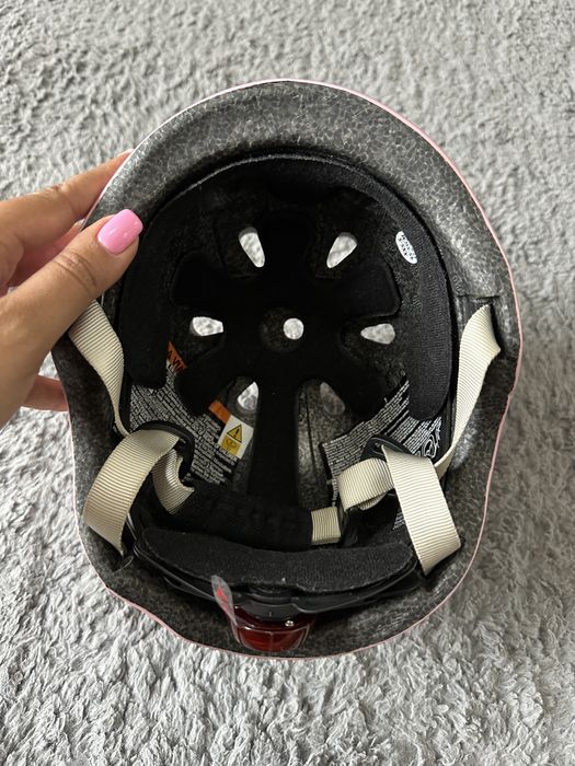 Kask Scoot and ride dziecięcy - różowy - XXS-S