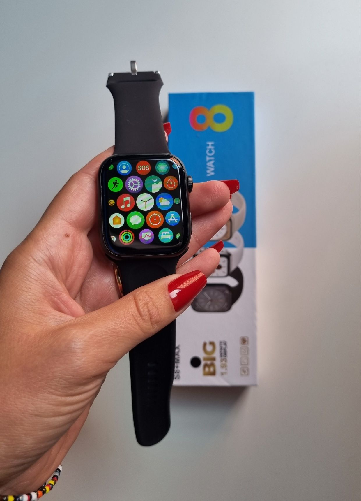 Smartwatch S8 czarny