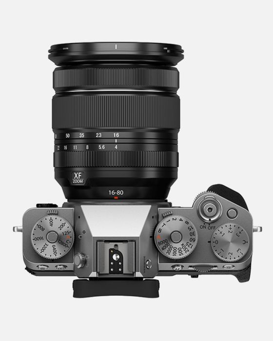 Aparat Fujifilm X-T5 srebrny + XF 16-80 mm F4.0 – gwarancja 2027