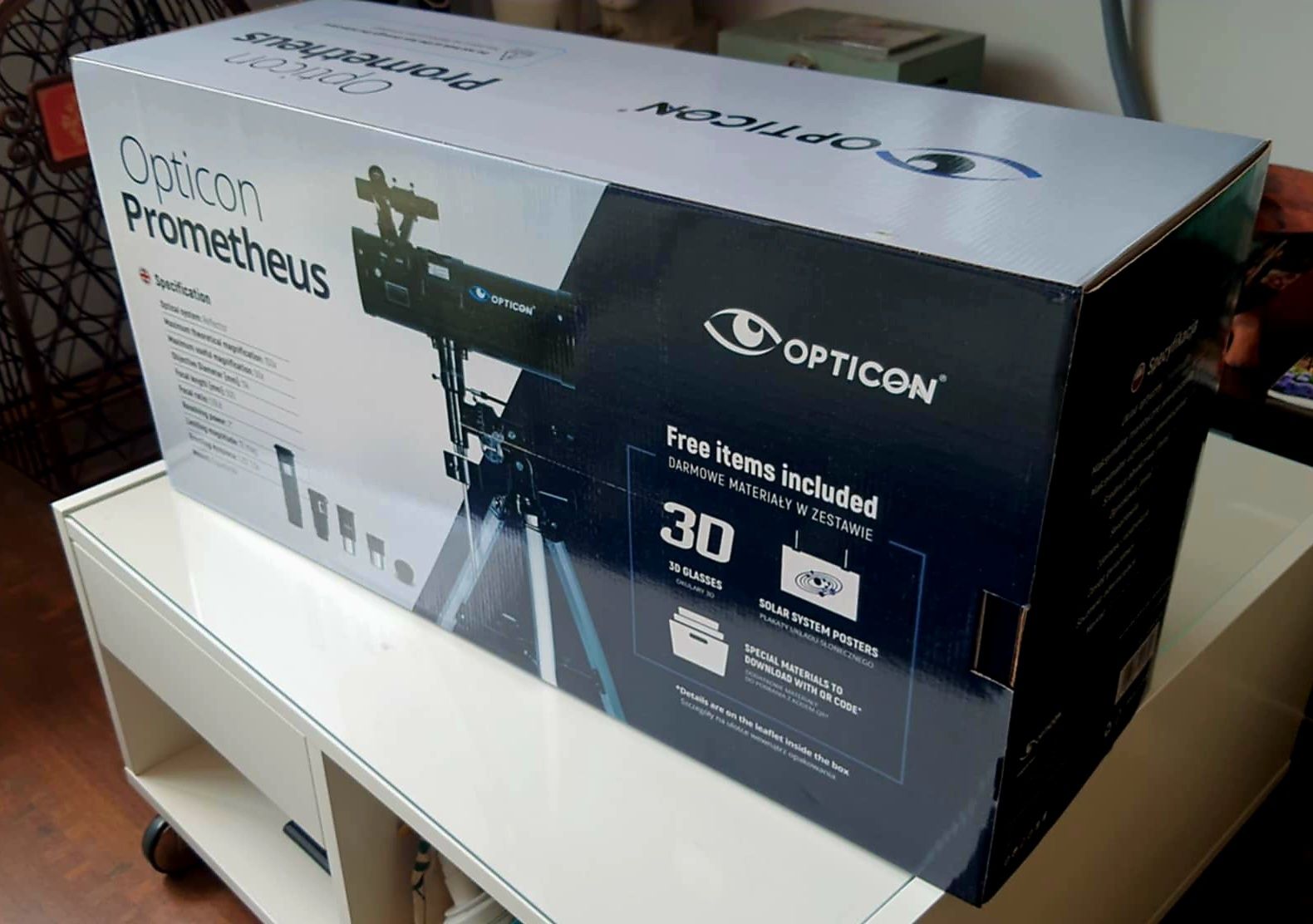 Teleskop Opticon  Prometheus 114F500EQ